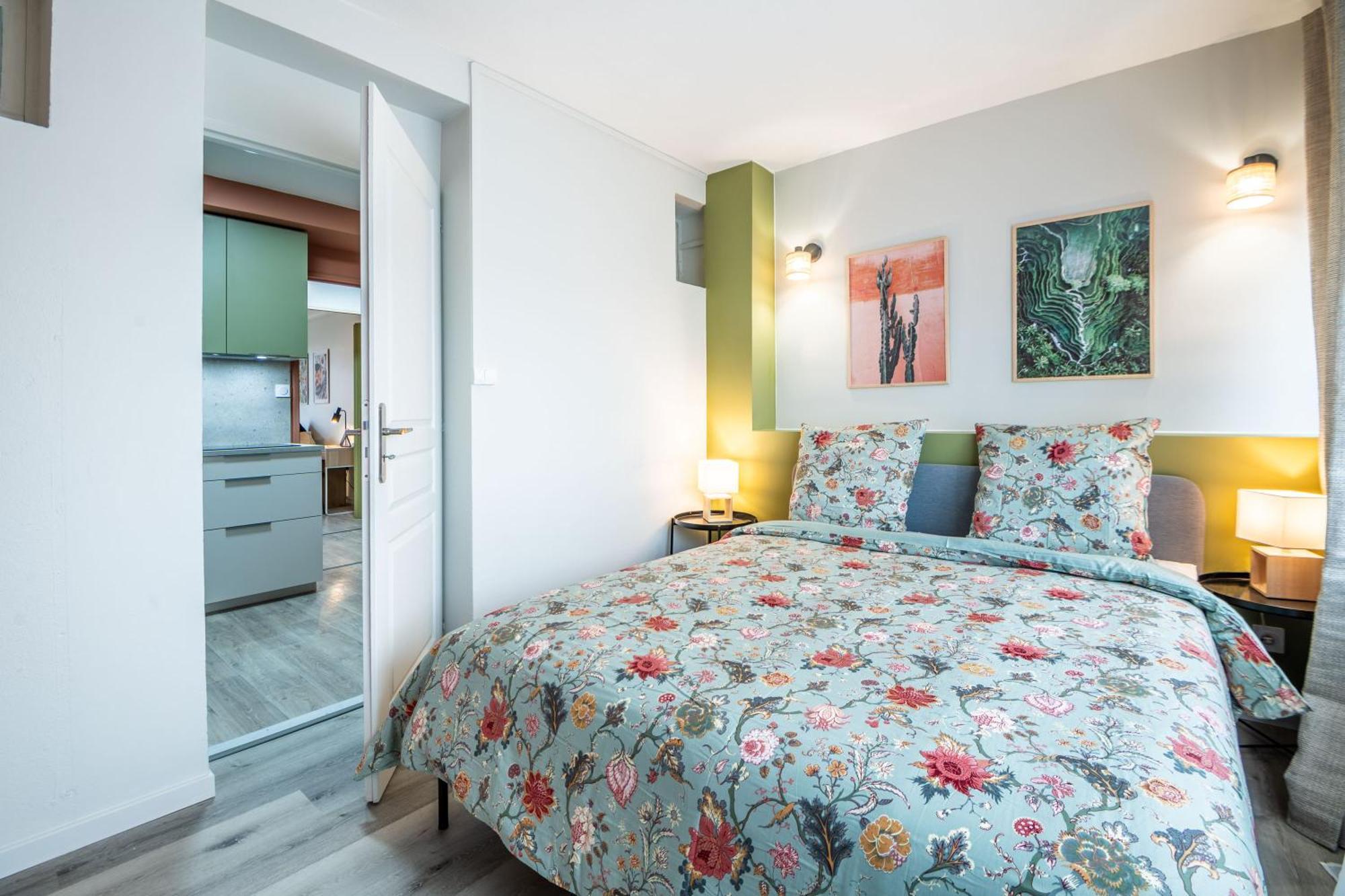 Apartament Au Calme De L'Iris - Clim - Garage - Wifi - Tramway Awinion Zewnętrze zdjęcie