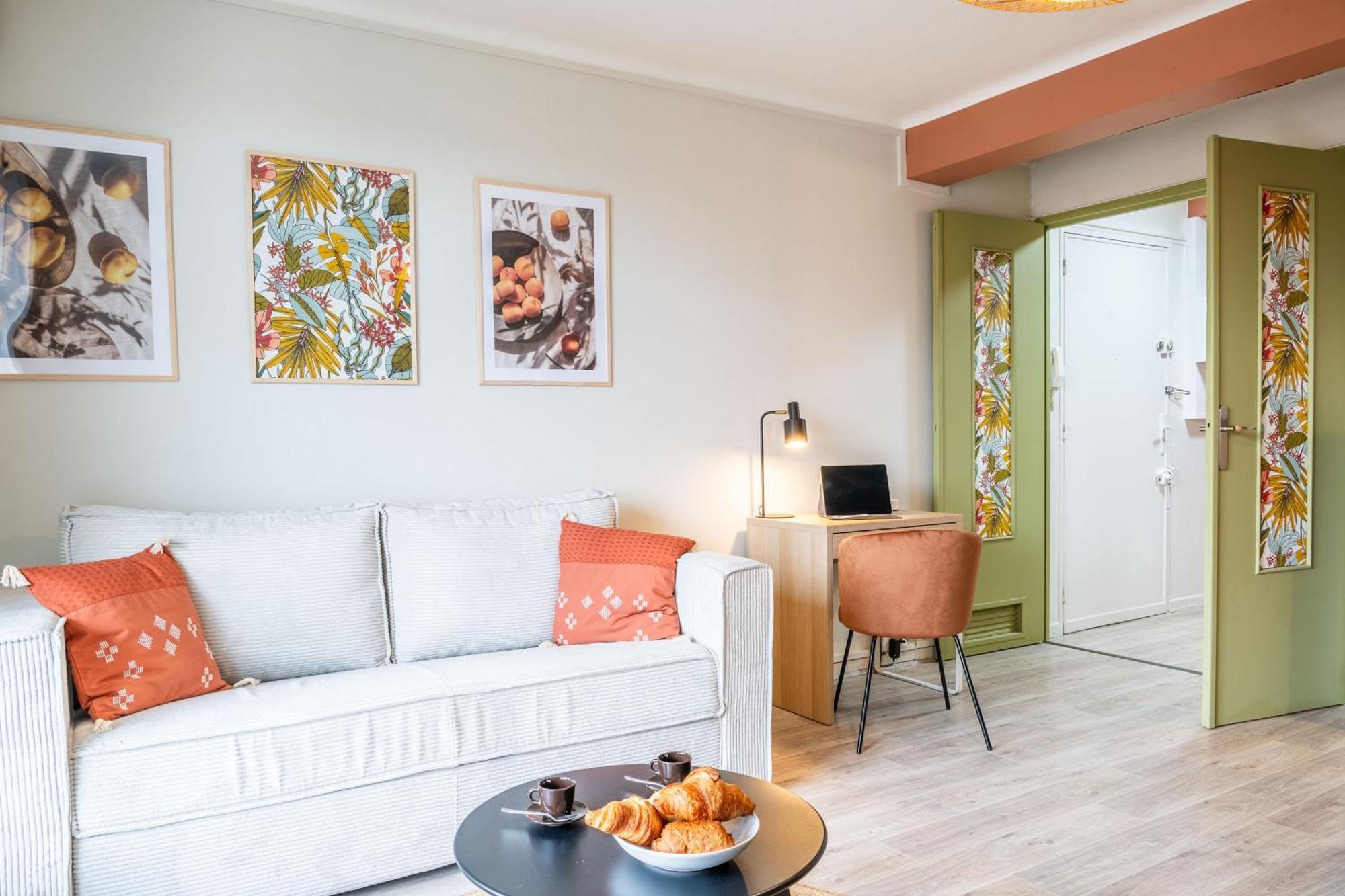 Apartament Au Calme De L'Iris - Clim - Garage - Wifi - Tramway Awinion Zewnętrze zdjęcie