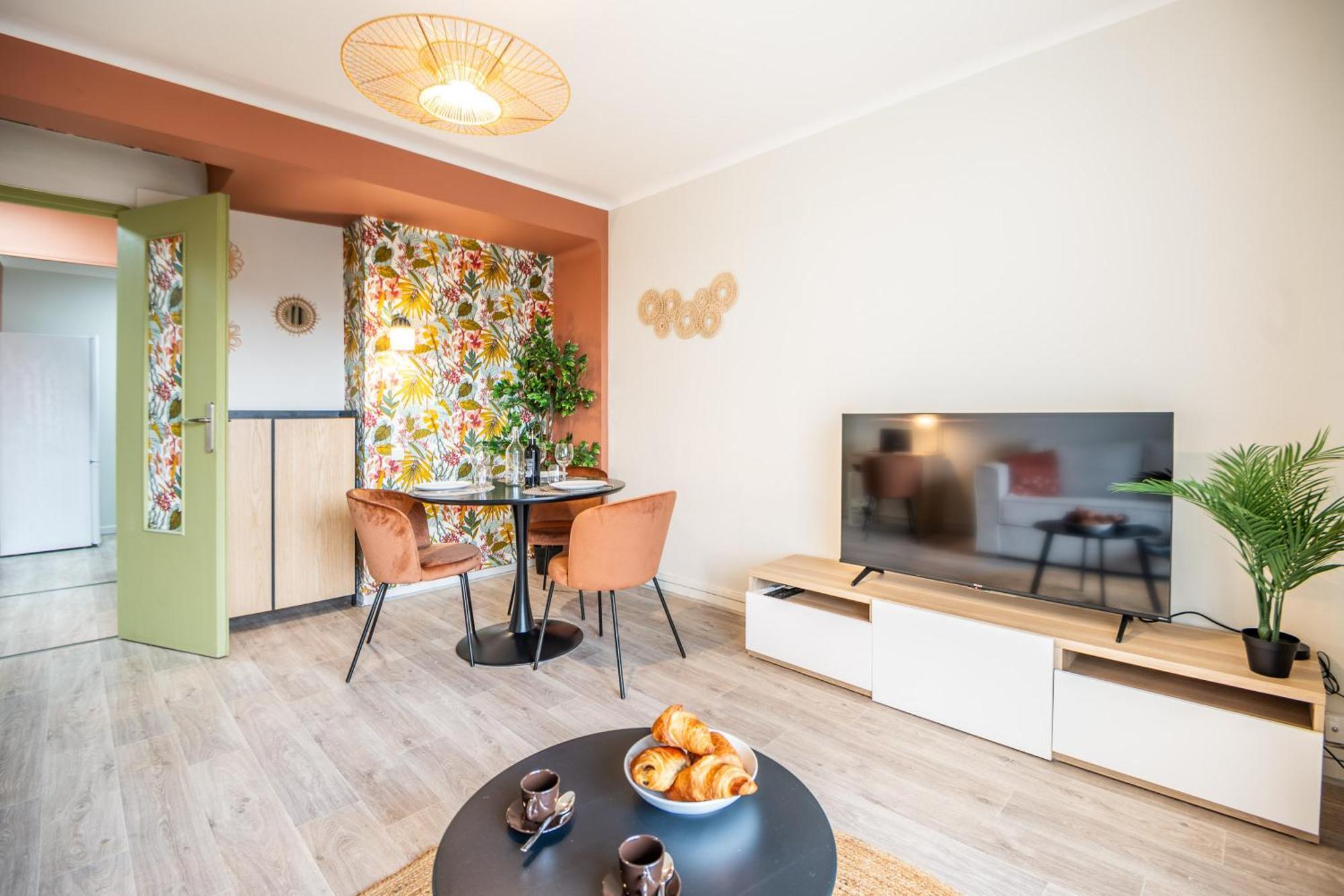 Apartament Au Calme De L'Iris - Clim - Garage - Wifi - Tramway Awinion Zewnętrze zdjęcie